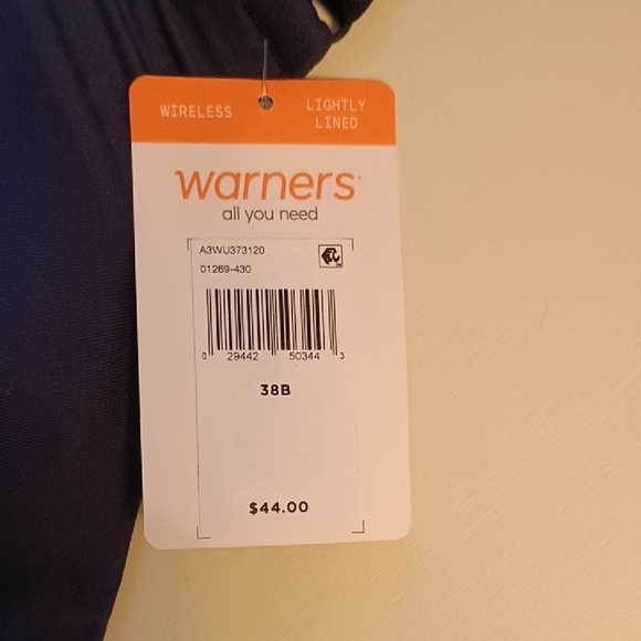 W38B Warner's Women's Purple Bra - Picture 3 of 4